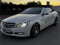 Usado Mercedes E350 Avantgarde 231 CV (169 kW) 2011 Blanco Descapotable