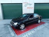 Usado Mercedes C180 Avantgarde 143 CV (105 kW) 2003 Negro Berlina