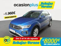 Usado VW T-Roc Life 110 CV (80 kW) 2024 Azul SUV