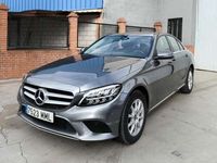Usado Mercedes C200 160 CV (117 kW) 2019 Gris Berlina