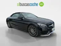 Usado Mercedes C220 170 CV (125 kW) 2018 Negro Descapotable