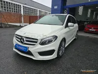 Usado Mercedes B200 AMG line 136 CV (100 kW) 2015 Blanco Utilitario