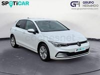 Usado VW Golf VIII Life 130 CV (95 kW) 2021 Blanco Berlina