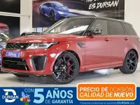 Usado Land Rover Range Rover Sport SVR 575 CV (422 kW) 2021 Rojo SUV