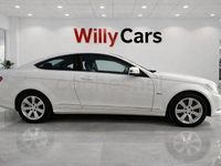 Usado Mercedes C180 156 CV (114 kW) 2012 Blanco Coupe