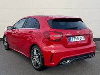 Usado Mercedes A200 AMG line 136 CV (100 kW) 2016 Rojo Berlina