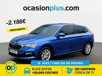 Usado Skoda Scala Ambition 110 CV (80 kW) 2023 Azul Utilitario