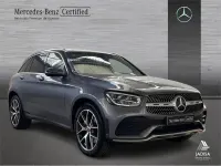Usado Mercedes GLC220 194 CV (142 kW) 2021 Gris selenita SUV