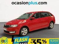 Usado Skoda Rapid Ambition 105 CV (77 kW) 2015 Rojo Utilitario