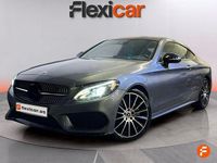Usado Mercedes C220 AMG line 170 CV (125 kW) 2016 Gris / plata Coupe