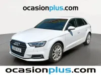 Usado Audi A3 Sportback Design 116 CV (85 kW) 2018 Blanco Utilitario