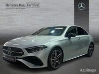 Usado Mercedes A180 AMG line 136 CV (100 kW) 2025 Plata hightech