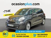 Usado Fiat 500L Lounge 95 CV (69 kW) 2017 Gris Monovolumen