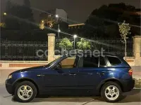 Usado BMW X3 150 CV (110 kW) 2005 Azul SUV