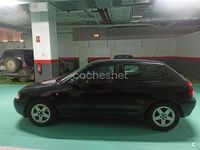 Usado Audi A3 Attraction 130 CV (95 kW) 2001 Negro Utilitario