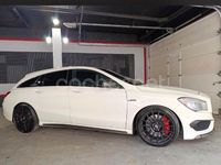 Usado Mercedes CLA45 AMG Shooting Brake AMG 360 CV (264 kW) 2015 Blanco Familiar