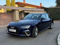 Usado Audi A4 S-Line 163 CV (119 kW) 2021 Azul Familiar