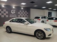 Usado Mercedes C180 156 CV (114 kW) 2014 Blanco Berlina