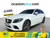Usado Mercedes C220 194 CV (142 kW) 2020 Blanco Familiar