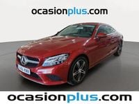 Usado Mercedes C200 184 CV (135 kW) 2018 Rojo Coupe