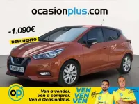 Usado Nissan Micra Visia 101 CV (74 kW) 2019 Naranja Utilitario