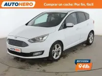 Usado Ford C-MAX Titanium 120 CV (88 kW) 2016 Blanco Monovolumen