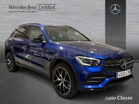 Usado Mercedes GLC300e AMG line 306 CV (225 kW) 2021 Azul brillante SUV