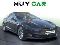 Usado Tesla Model S 350 kW (476 CV) 2017 Gris Utilitario