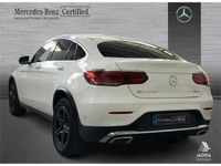 Usado Mercedes GLC200 AMG line 163 CV (119 kW) 2020 Blanco polar SUV