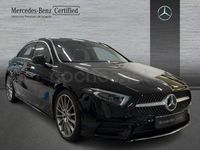 Usado Mercedes A200 163 CV (119 kW) 2022 Negro Berlina