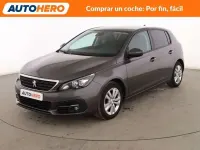 Usado Peugeot 308 Active 110 CV (80 kW) 2021 Gris Utilitario