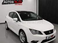 Usado Seat Leon Style 105 CV (77 kW) 2013 Blanco Berlina