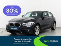 Usado BMW 116 116 CV (85 kW) 2018 Negro Utilitario