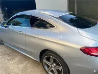Usado Mercedes C220 AMG line 170 CV (125 kW) 2016 Gris / plata Coupe