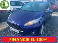 Usado Ford Fiesta Trend 82 CV (60 kW) 2017 Azul Berlina