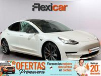 Usado Tesla Model 3 Performance 360 kW (490 CV) 2020 Blanco Berlina