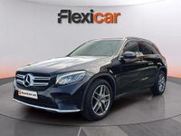 Usado Mercedes GLC220 170 CV (125 kW) 2018 Negro SUV
