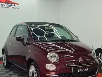Usado Fiat 500C Dolcevita 69 CV (50 kW) 2020 Granate Descapotable