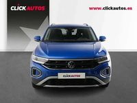 Usado VW T-Roc Life 110 CV (80 kW) 2024 Azul SUV