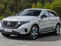 Usado Mercedes EQC400 300 kW (408 CV) 2022 Gris SUV