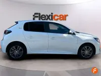 Usado Peugeot 208 Style 101 CV (74 kW) 2021 Blanco Utilitario
