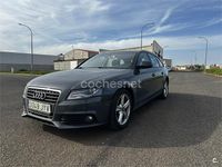 Usado Audi A4 190 CV (139 kW) 2008 Negro Familiar