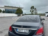 Usado Mercedes C220 AMG line 170 CV (125 kW) 2015 Gris / plata Berlina