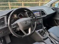 Usado Seat Leon I-Tech 105 CV (77 kW) 2015 Blanco Berlina