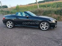 Usado Mercedes SLK200 184 CV (135 kW) 2013 Negro Descapotable