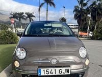 Usado Fiat 500 Lounge 101 CV (74 kW) 2009 Beige Descapotable