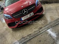 Usado Mercedes A180 AMG line 122 CV (89 kW) 2016 Rojo Berlina