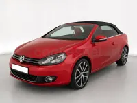 Usado VW Golf Cabriolet 160 CV (117 kW) 2012 Granate Descapotable