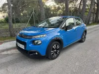 Usado Citroën C3 Feel 82 CV (60 kW) 2017 Azul Berlina