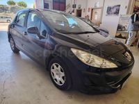 Usado Peugeot 308 120 CV (88 kW) 2009 Negro Berlina